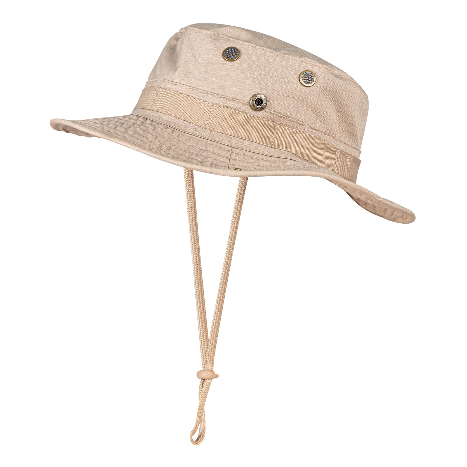 Rosoz Sun Hats for Men Women Boonie Hat UPF 50+ Bucket Hat Wide Brim UV Protection Fishing Hiking Safari Outdoor Hats