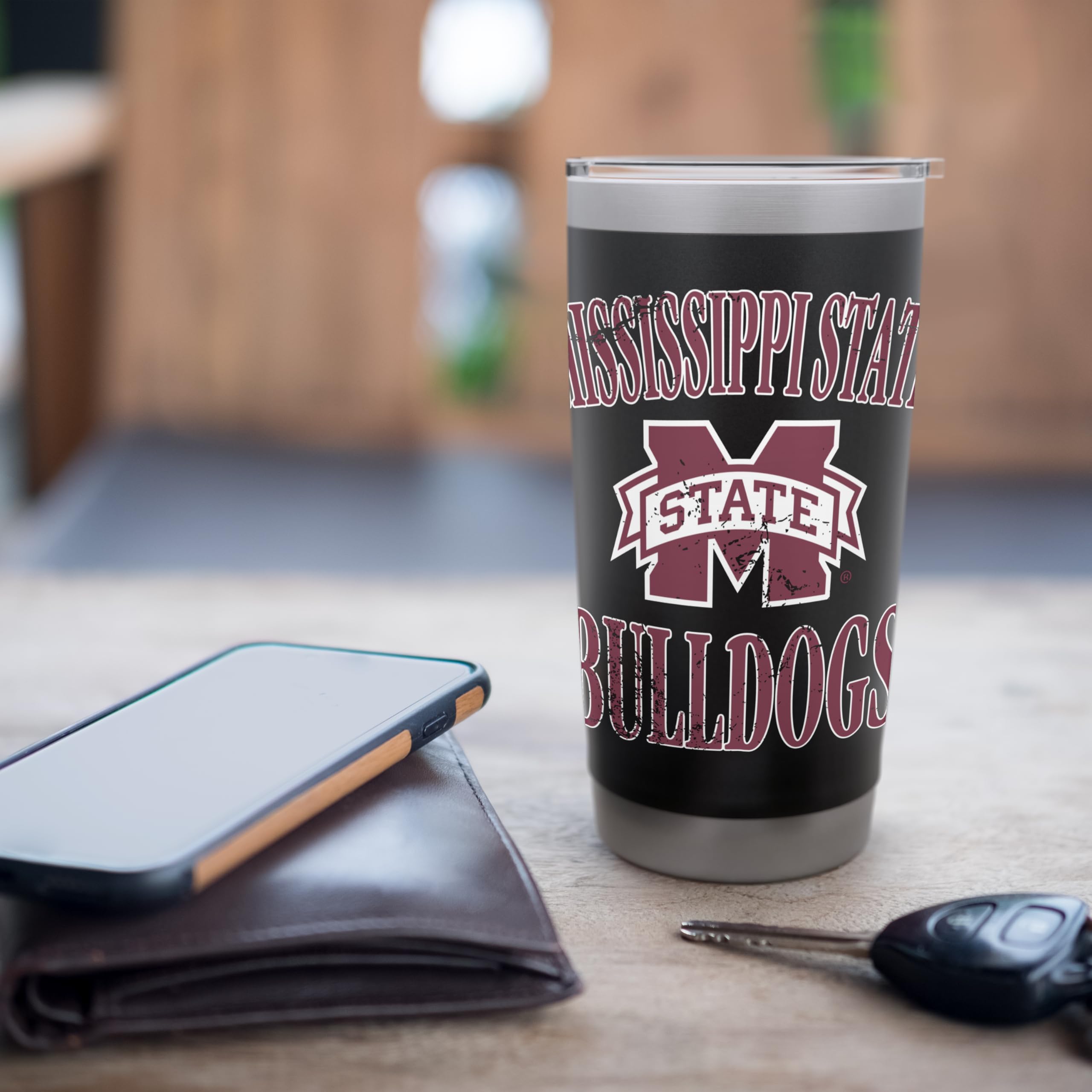 Mississippi State Bulldogs | Official NCAA | NAFPMSSU05 Stainless Steel Insulated Tumbler